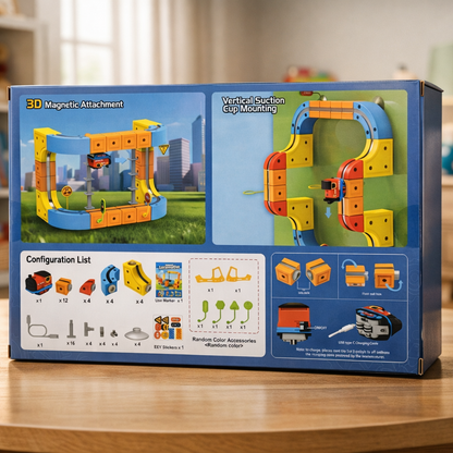 LocoRail™ — Circuit de Locomotive Intelligent pour Enfants Curieux