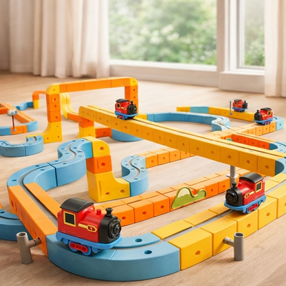 LocoRail™ — Circuit de Locomotive Intelligent pour Enfants Curieux